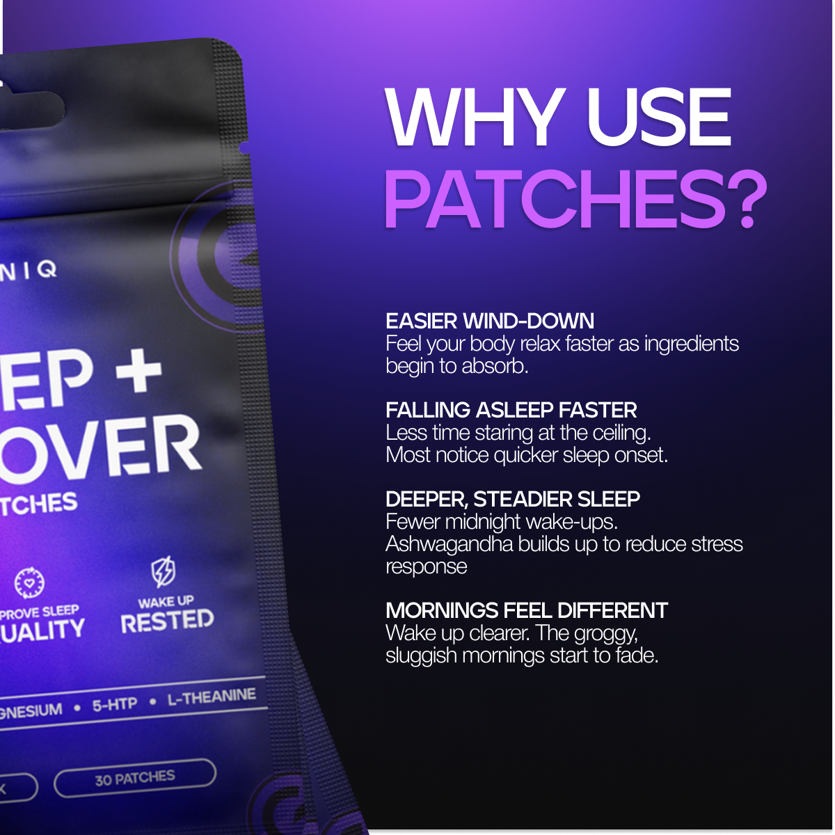 SLEEP + RECOVERY PATCHES