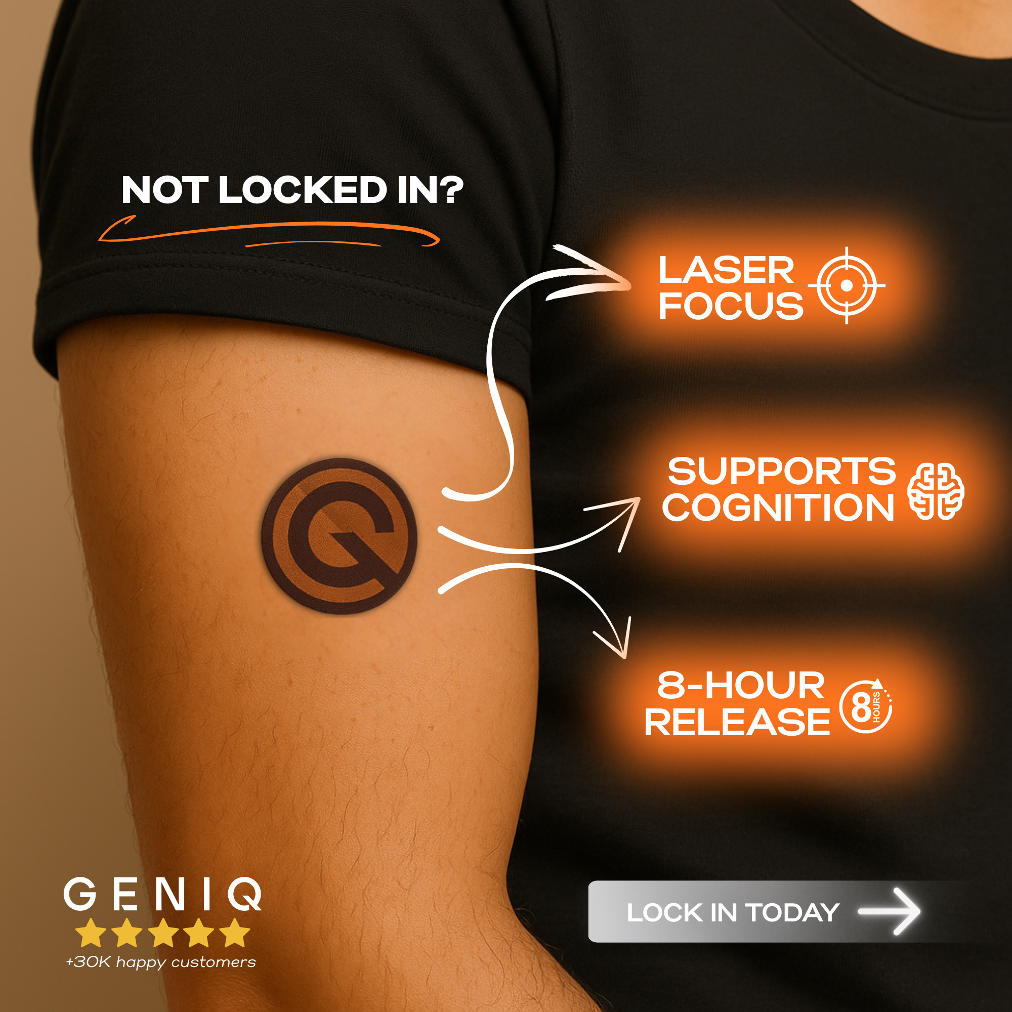 ENERGY + FOCUS PATCHES