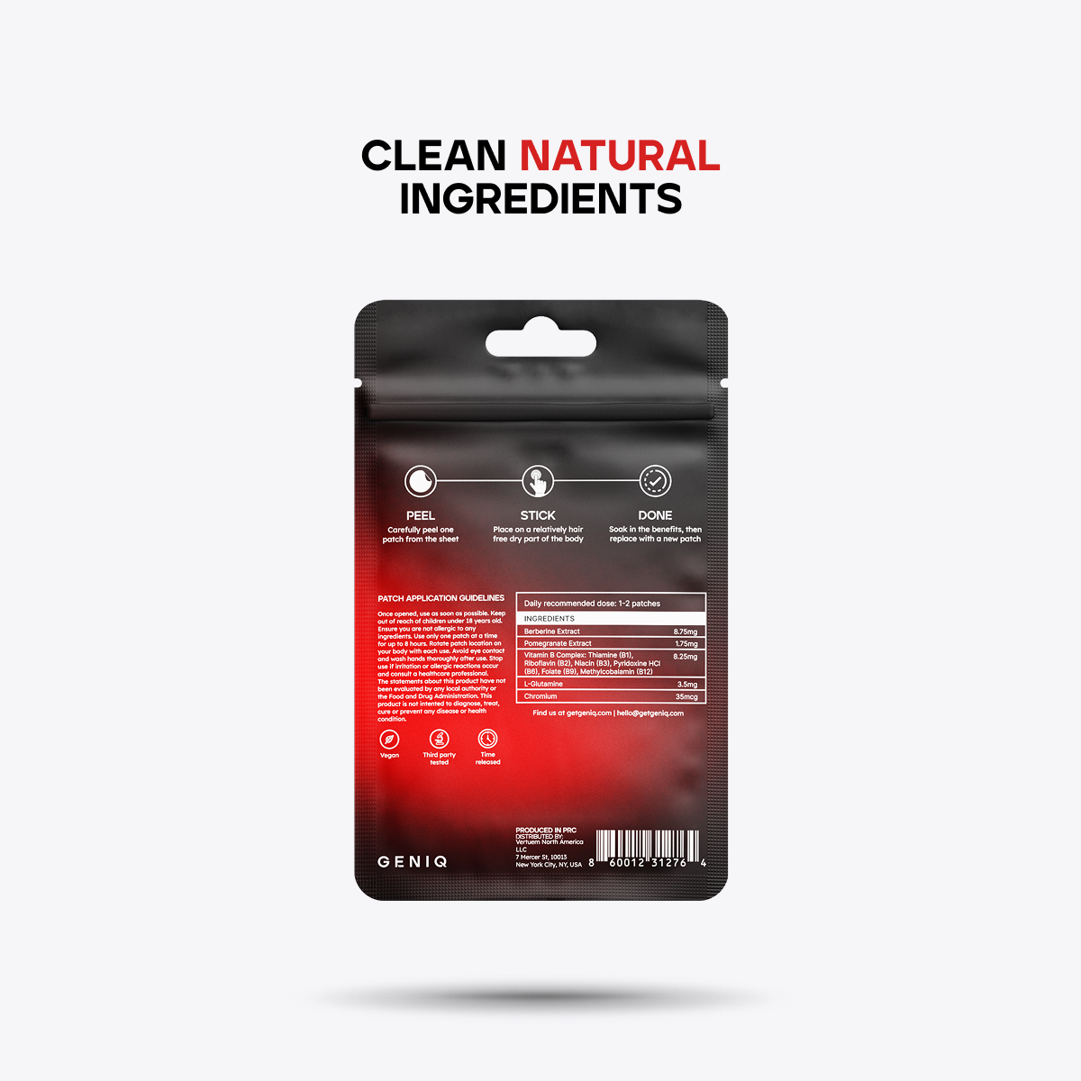 METABOLIC SUPPORT PATCHES