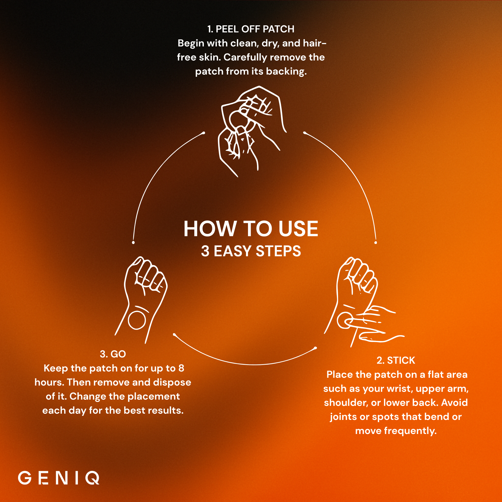 ENERGY + FOCUS PATCHES